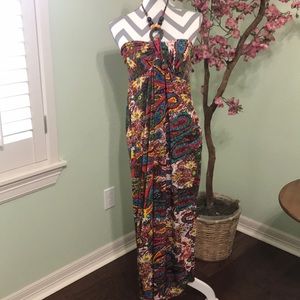 Paisley print beach dress!